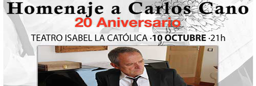 Foto descriptiva del evento: 'Homenaje a Carlos Cano'